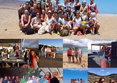 Yoga retreat a Lanzarote 2017 - foto di gruppo